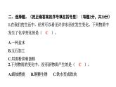 2024教科版科学六年级下册第四单元学习达标测试 作业课件ppt