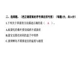 2024教科版科学三年级下册第二单元学习达标测试 作业课件ppt
