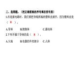 2024教科版科学四年级下册第二单元电路6 导体和绝缘体 作业课件ppt