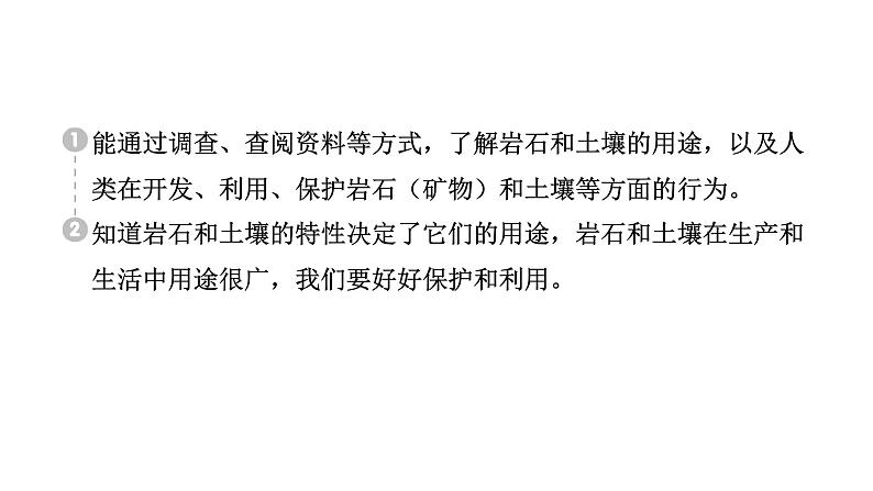 2024教科版科学四年级下册第三单元岩石与土壤8 岩石、土壤和我们 作业课件ppt第2页