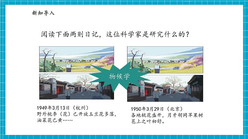 【大单元整体教学】大象版一年级上反思单元《竺可桢的观察日记》课时课件第7页