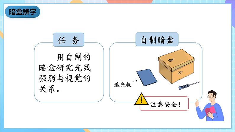 湘科版科学五下3.5《光线与视觉》课件第3页