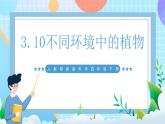 人教鄂教版（2017）四下 3.10《不同环境中的植物》课件+素材