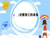 教科版小学科学二年级下册 2.1观察我们的身体教学设计+课件