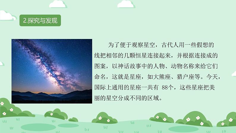 冀人版小学科学六年级下册 《12.美丽的星空》 课件第3页