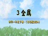 3《金属》（课件）2024-2025学年科学一年级下册（青岛版2024）