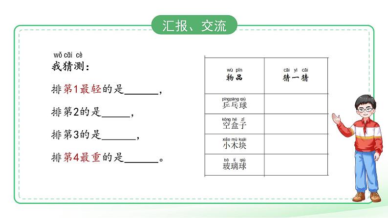 第3课 比较物体的轻重 课件 小学科学教科版（2024）一年级下册第7页