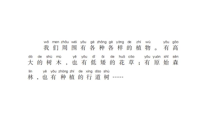 小学科学新苏教版一年级下册第4单元第11课《多姿多彩的植物》教学课件（2025春版）第3页