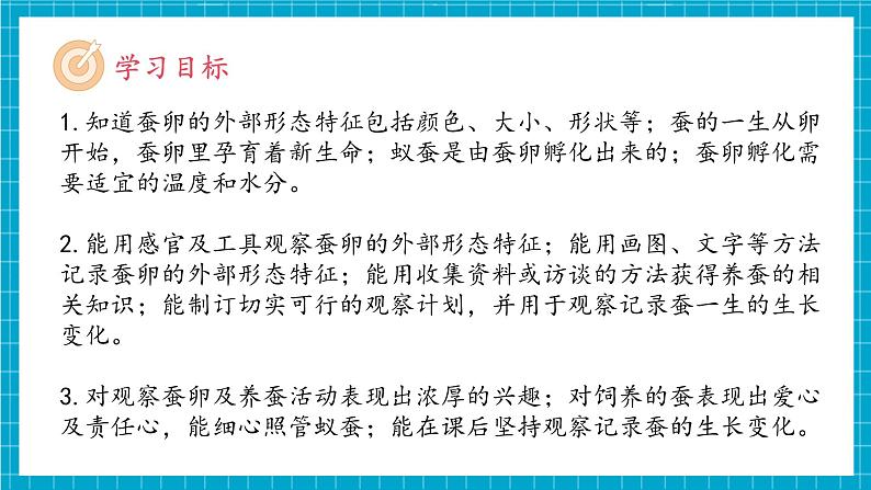 教科版科学三下 2.1 《迎接蚕宝宝的到来》课件第3页