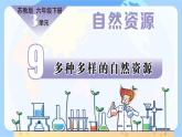 【核心素养】苏教版科学六年级下册 9《多种多样的自然资源》课件PPT+教案