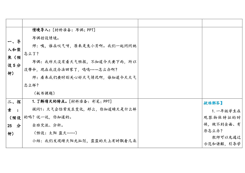 1.1多样的天气第3页