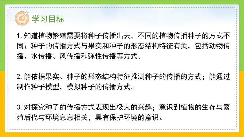 教科版科学四下 1.7 《种子的传播》课件第2页