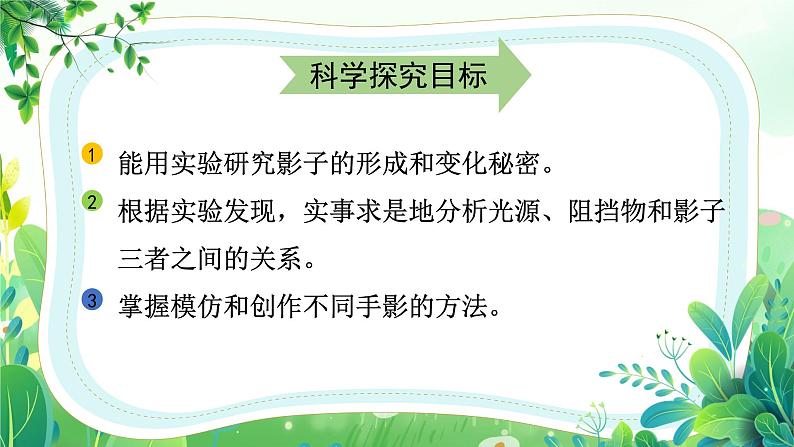 教科版三年级科学下册第三单元第三课《影子的秘密》课件第3页