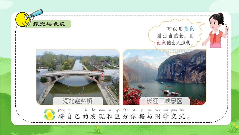 【核心素养】冀人版小学科学一年级下册 4 认识自然物和人造物  课件第7页