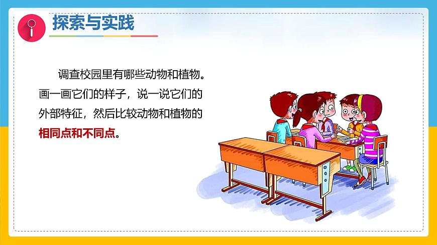 7《动植物的异同》（课件）科学一年级下册（粤教科技版2024）第5页