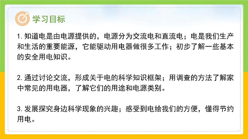 教科版科学四下 2.1 《电和我们的生活》课件第2页