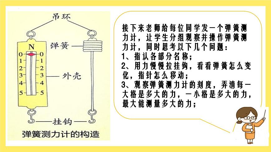 第3.4课 弹簧测力计（教学课件）四年级科学上册（教科版）第5页