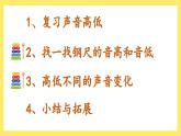 1.6《聲音的高與低》課件+教案（教科版科學(xué)四年級(jí)上冊(cè)）