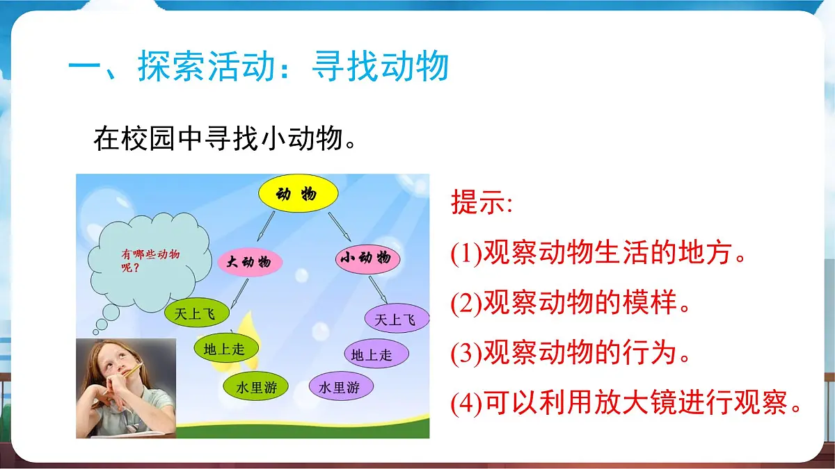 教科版（2024）科学一年级下册 2.1 我们周围的动物（课件）第7页