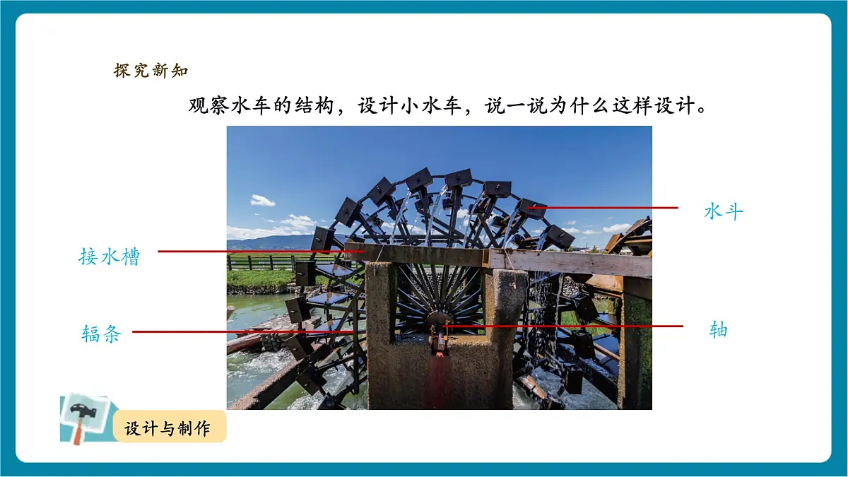 【大单元教学】1.1《做一个小水车》课时课件第5页