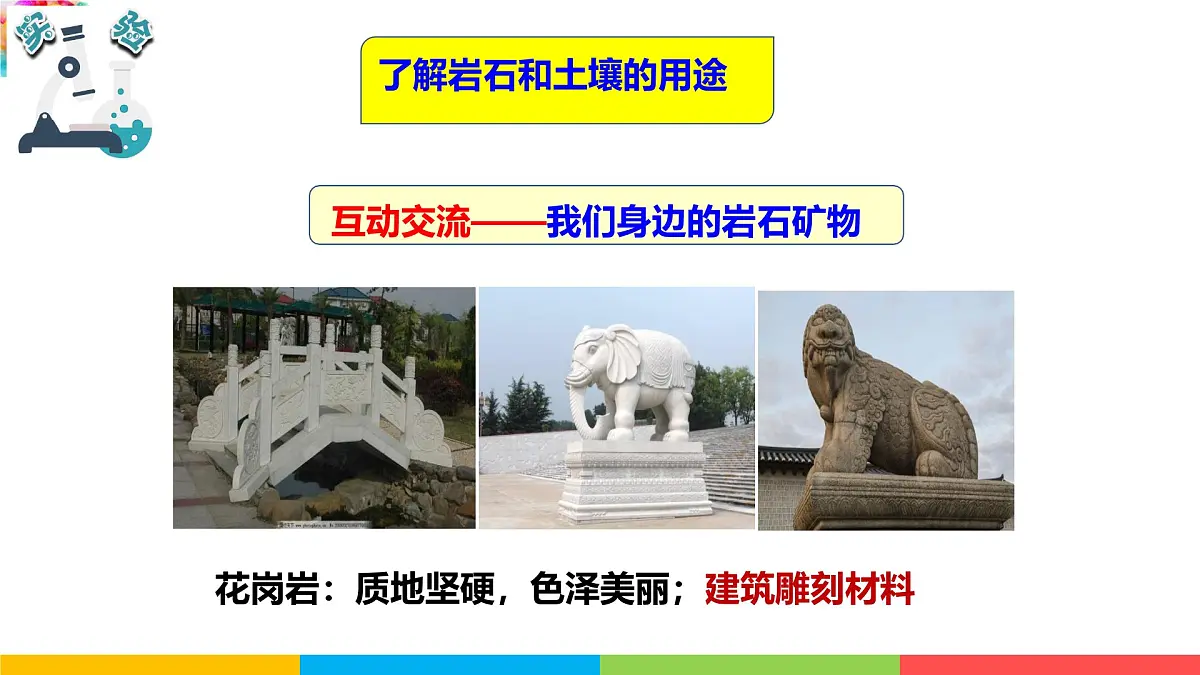 2024-2025学年教科版小学科学四年级下册教学课件 3.8岩石、土壤和我们第5页