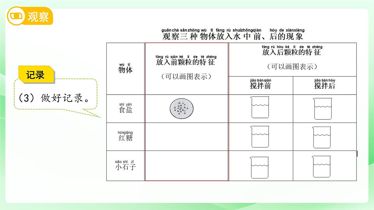 第6课 盐和糖哪儿去了 课件 科学苏教版（2024）一年级下册第7页