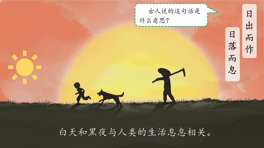 第8课 白天与黑夜 课件 2024-2025学年科学一年级下册粤教粤科版（2024）第2页