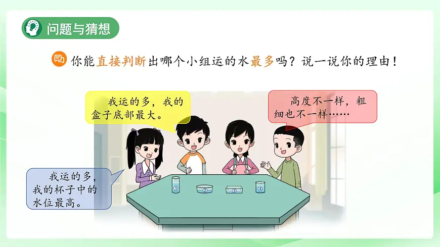 1.2 运水比赛 课件 2024-2025学年科学一年级下册大象版（2024）第3页