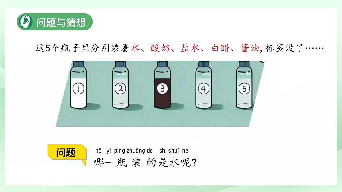 1.3 水的特征 课件 2024-2025学年科学一年级下册大象版（2024）教案第3页