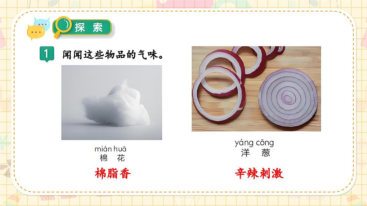 新教材-教科版-小学科学 一年级上册 2.4 气味告诉我们  课件第7页