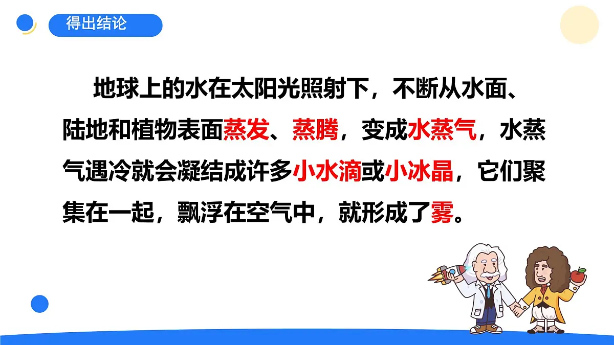 2025年秋大象版六年级科学上册 2.1 雾和云(课件)第7页