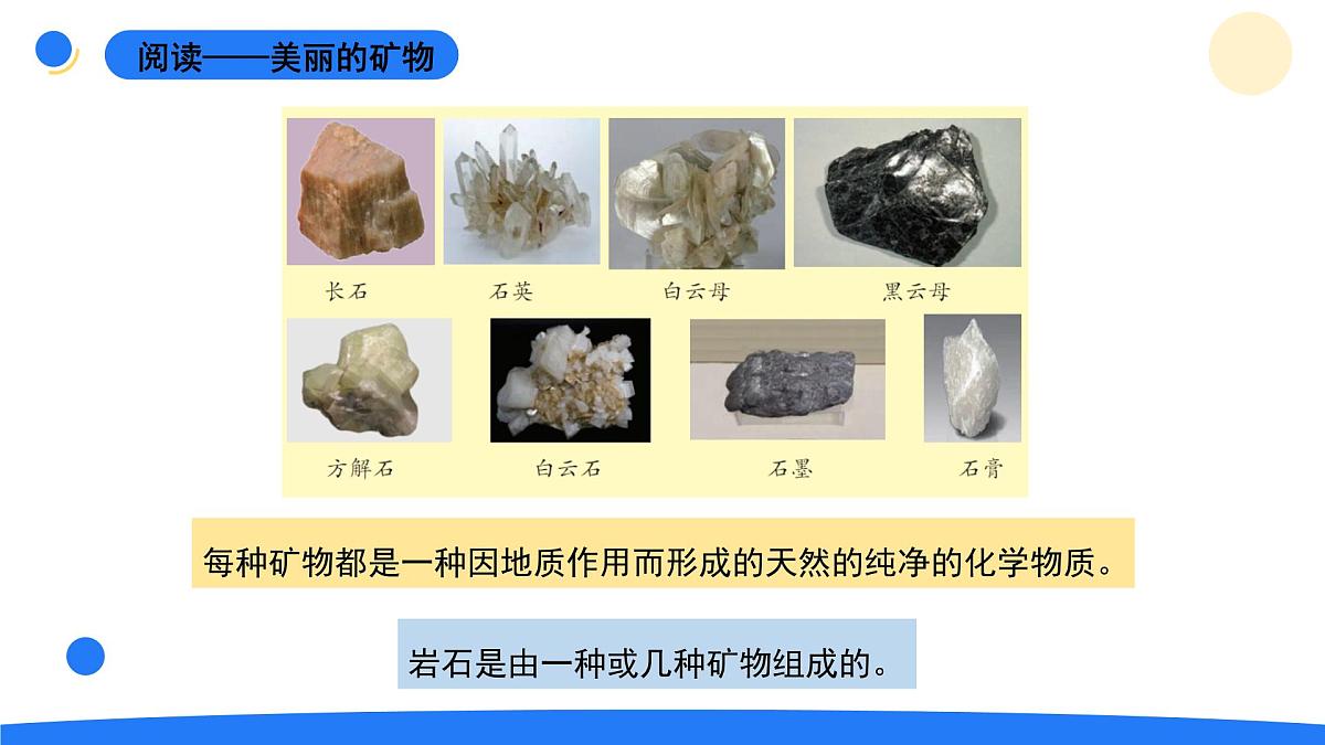 2025年秋大象版四年级科学上册 2.3岩石的组成(课件)第5页