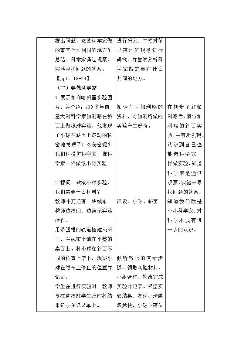 1.1 小小科学家 教案 科学苏教版新课标（2024）一年级上册第3页