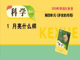 2025年秋大象版一年級科學上冊 1 月亮什么樣（課件）