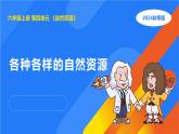 2025年秋人教鄂教版六年級(jí)科學(xué)上冊(cè) 12.各種各樣的自然資源（課件）