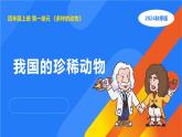 2025年秋人教鄂教版四年級科學(xué)上冊 3.我國的珍稀動物（課件）