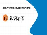 2025年秋青島版三年級科學(xué)上冊 12.《認(rèn)識巖石》教學(xué)課件