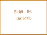1.1 我们关心天气 (课件) 2025-2026学年科学三年级上册教科版