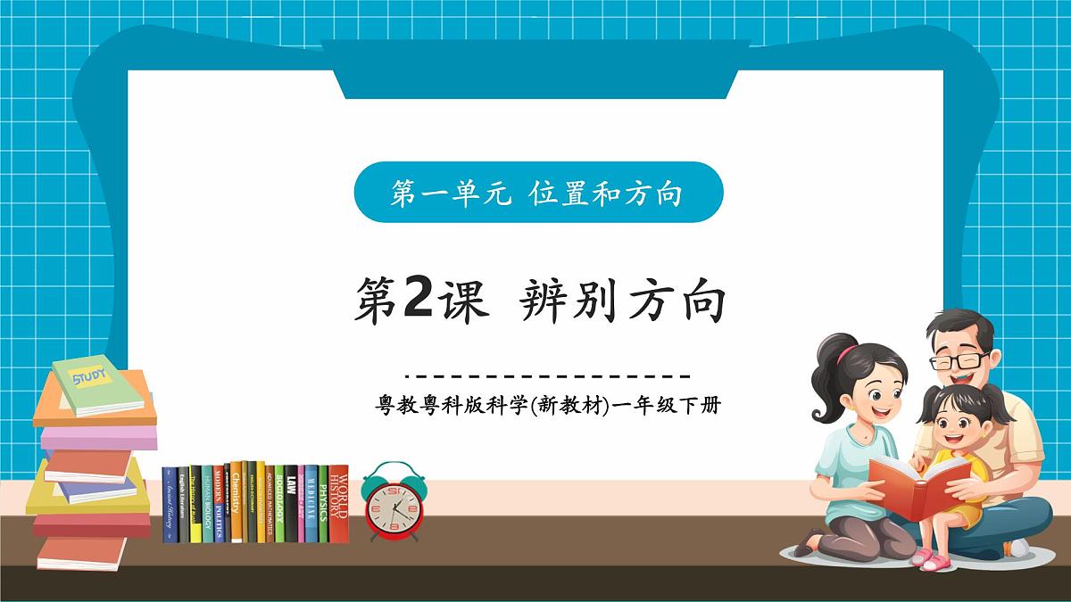 【大单元整体教学】1.2《辨别方向》课时课件第1页