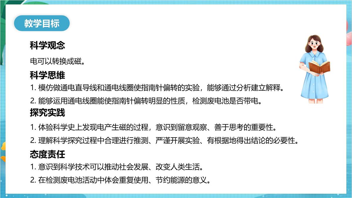 新教科版（2017）科学六上4.3《电和磁》课件第2页