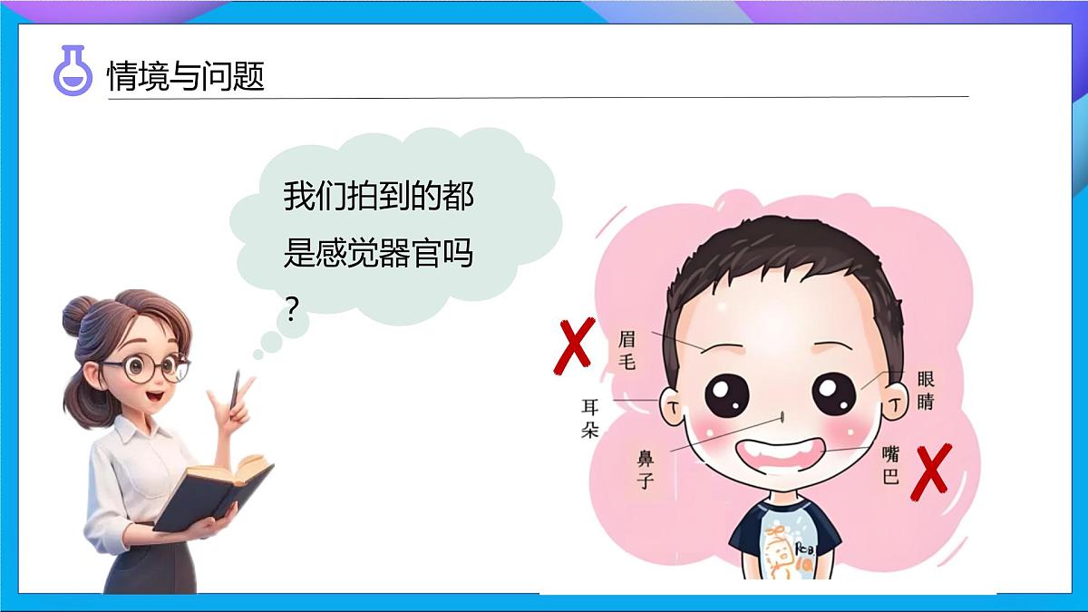 【任务型备课】教科版科学一上-2.5 通过感官来发现（课件）第5页
