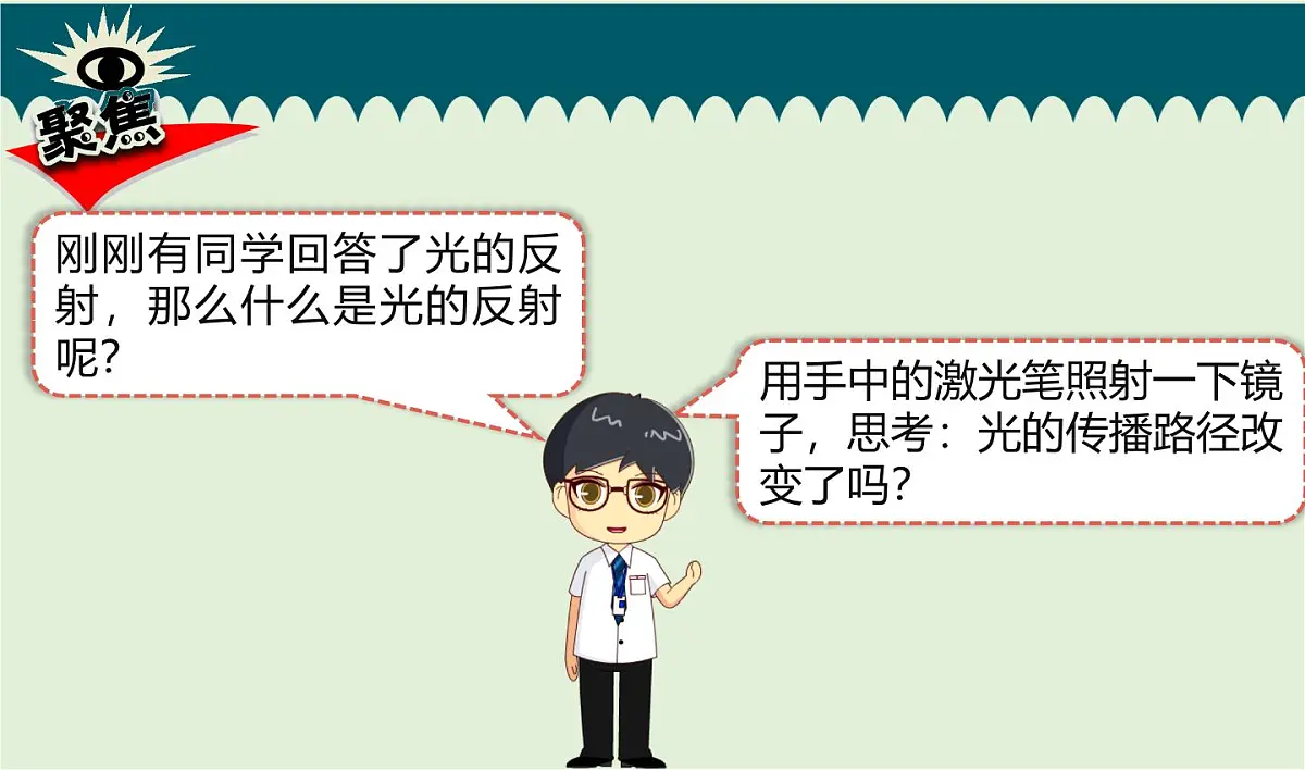 教科版科学五年级上册1.6《光的反射现象》课件第3页