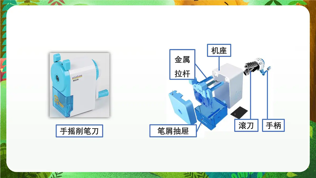 青岛版（五四制2024）科学一上4.15 研究削笔刀 课件第4页