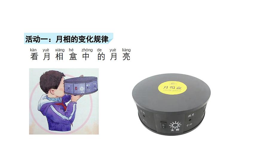 小学科学新苏教版二年级上册第二单元5看月亮教学课件（2025秋）第4页