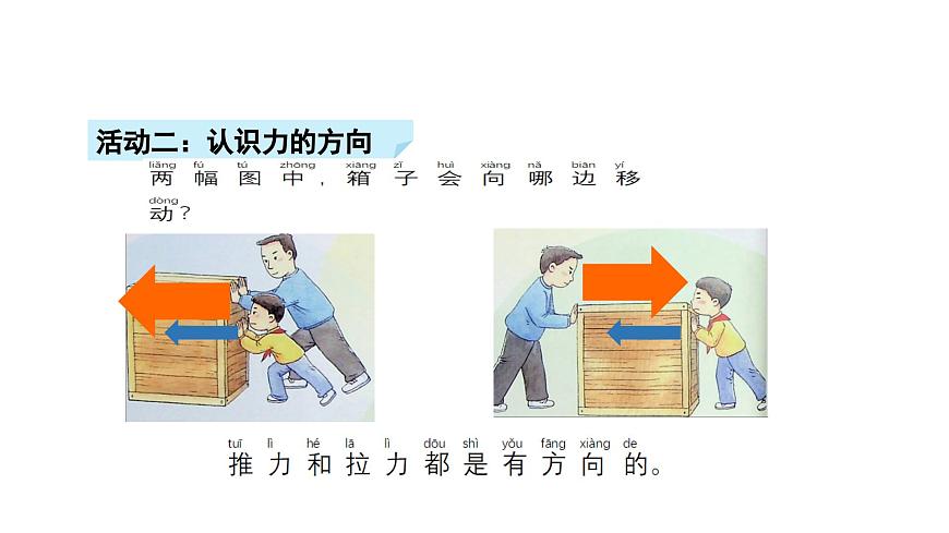 小学科学新苏教版二年级上册第三单元7推和拉教学课件（2025秋）第5页