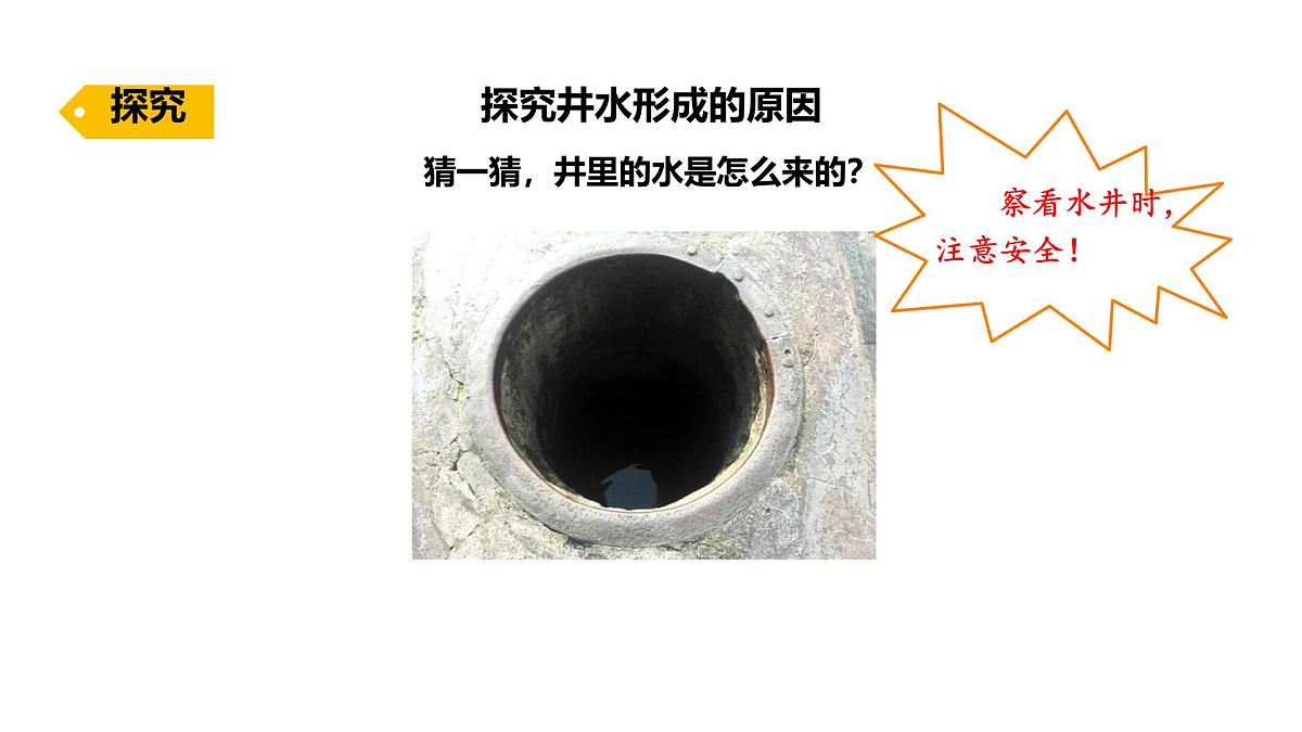 小学科学新苏教版三年级上册第三单元10.地下水教学课件（2025秋）第4页