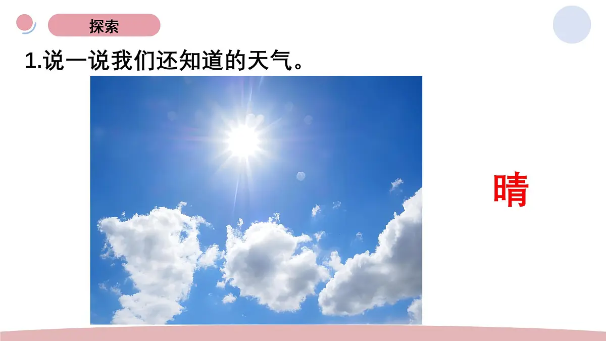 教科版（2025）科学二年级上册 2.4《不同的天气》课件第5页