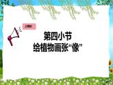 教科版（2024）一年級(jí)上冊(cè)科學(xué)《給植物畫張“像”》課件+教學(xué)設(shè)計(jì)