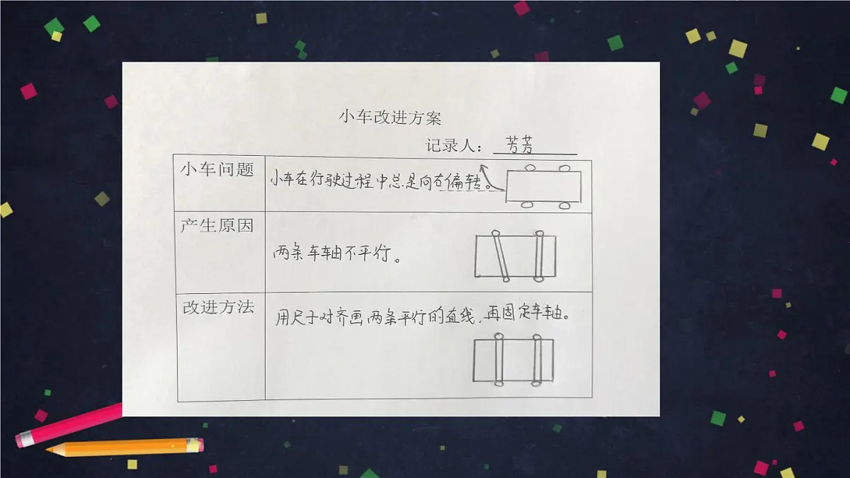 2025年(湘科版)四年级科学上册 6.2 改进小车-课件第5页