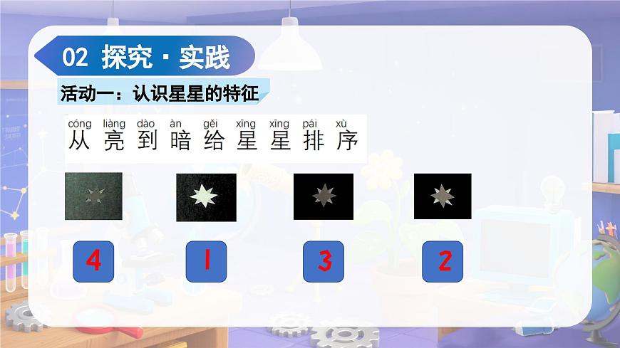 2.6 数星星（教学课件）科学苏教版二年级上册（新教材）第6页